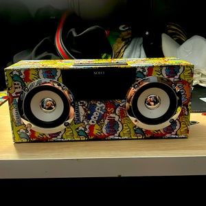 Graffiti Bluetooth speaker